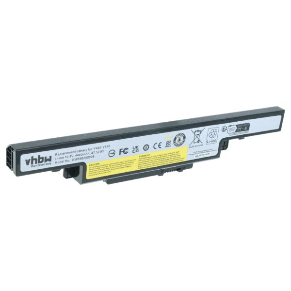 Bateria vhbw para portáteis Lenovo L11L6R02, L11S6R01 4400 mAh 10.8 V