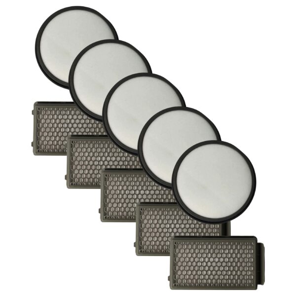 Jogo de 5 Filtros vhbw para Aspirador Rowenta ZR005901 / Moulinex
