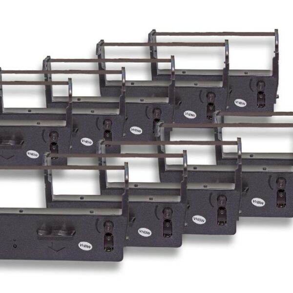 10x Fita de Tinta para Epson ERC-37, C43S015455, Anker DS — Preto