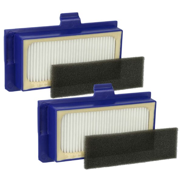 Kit 4x Filtros de Substituição HEPA e Espuma para Rowenta ZR710101