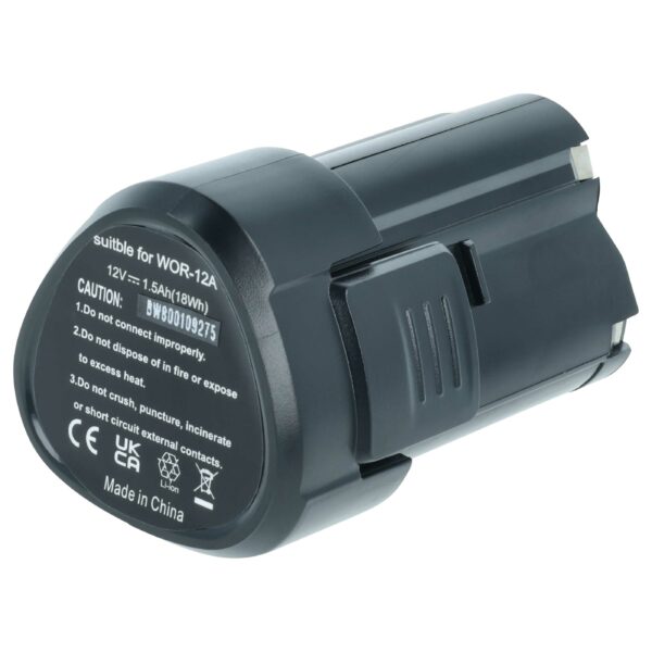 Bateria vhbw para Worx WA3503, WA3509, WA3505 - 1500 mAh, 12 V, Li-Ion