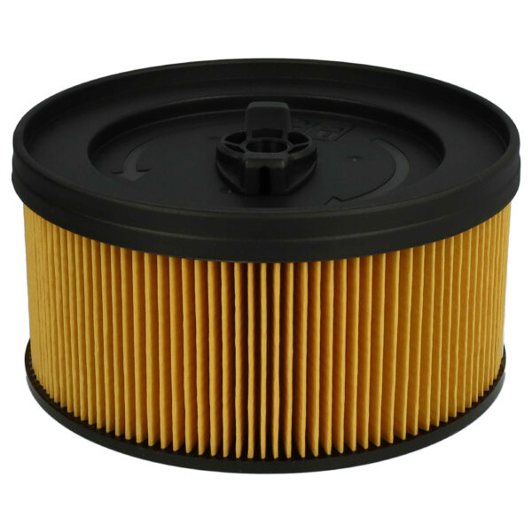 Filtro de cartucho vhbw substitui Kärcher 6.414-960.0 para Aspirador Kärcher, preto / amarelo