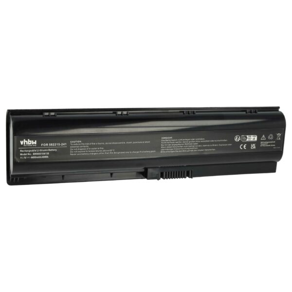 Bateria vhbw para HP TouchSmart tm2 (4400 mAh, 11.1 V)