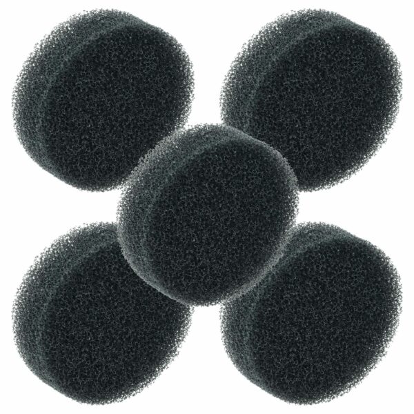 5x Filtro Motor de Substituição vhbw para Aspiradores Bosch 618444, 6,2 x 6,2 cm