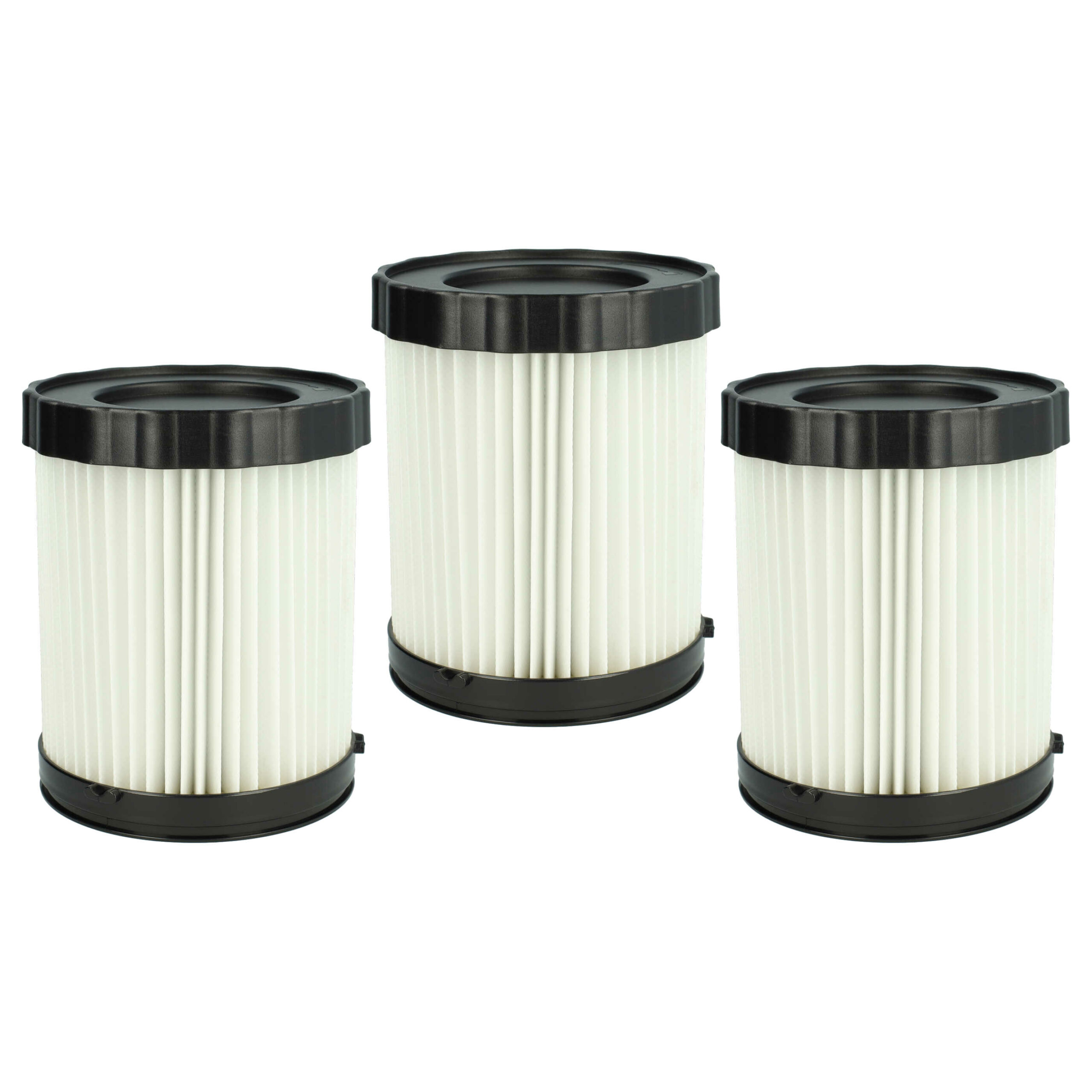 3x Filtros Cartucho de Substituição para Aspirador Bosch - vhbw (Branco)