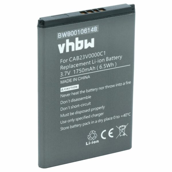 Bateria para Router Móvel Alcatel CAB23V0000C1 - 1750 mAh 3.7 V Li-Ion vhbw