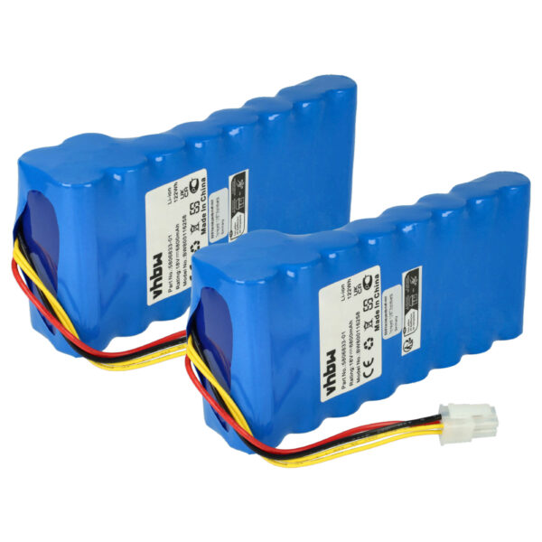 2x Bateria vhbw 6800 mAh 18V Li-Ion para Husqvarna 580683301