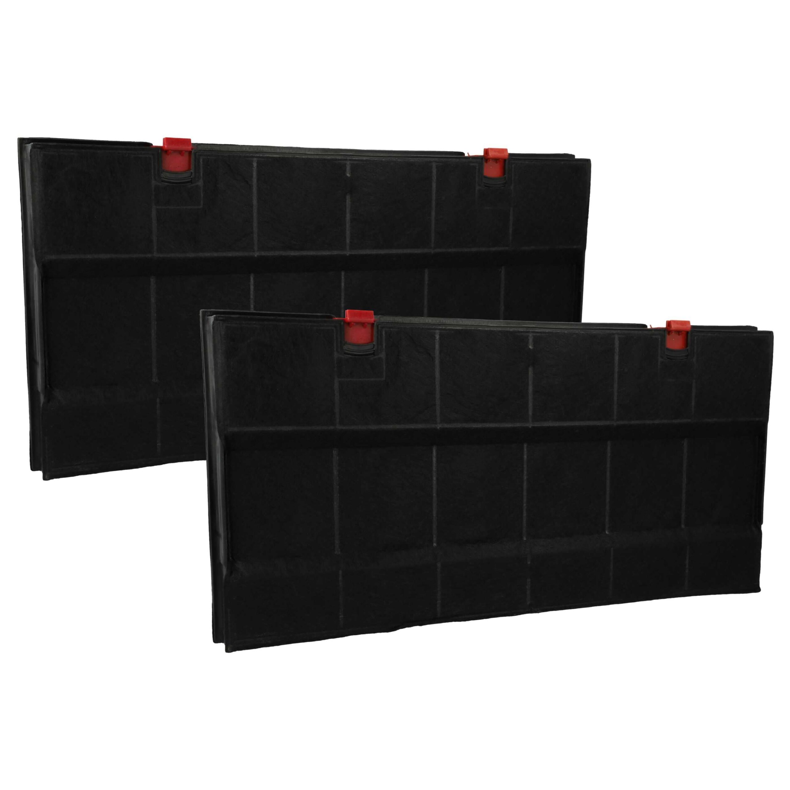 2x Filtro de Carvão Ativado Substituição AEG CHF150/1, DKF24 para Cooker Bosch - 43 x 21.7 x 3.3 cm