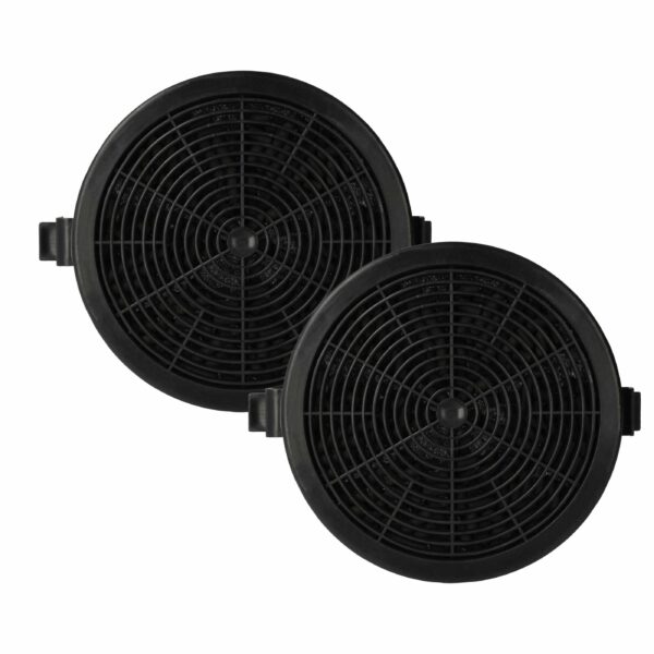 2x Filtro de Carvão Ativado vhbw para Coifa Klarstein (Substitui 10035567) - 11,2 cm