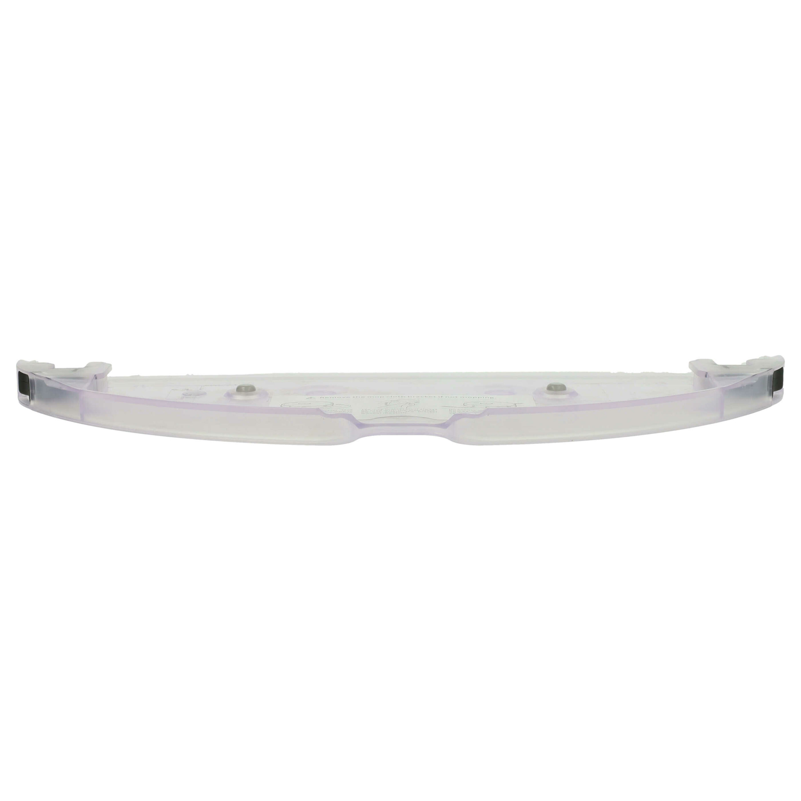 Suporte de Pano de Mopa vhbw para Aspirador Roborock S5 Max / S6 MaxV - ABS, Transparente / Preto - Image 3