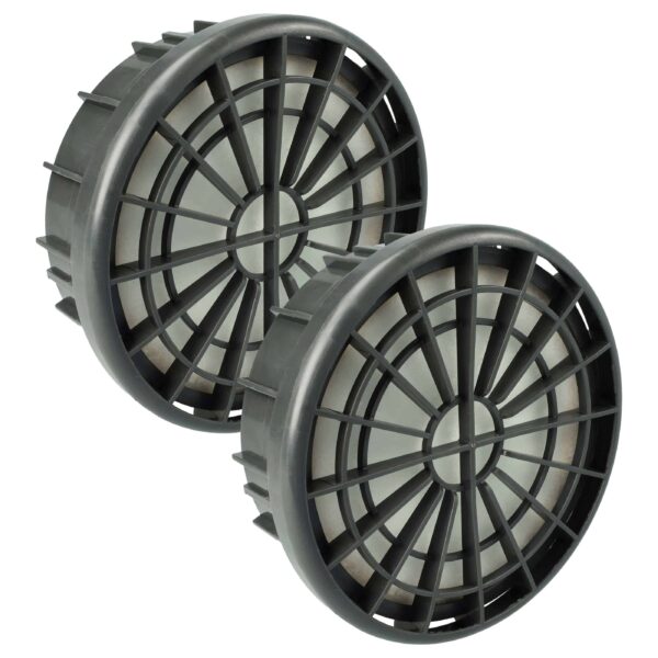 2x Filtro de Substituição Nilfisk 107402902 para Aspirador Nilfisk - vhbw
