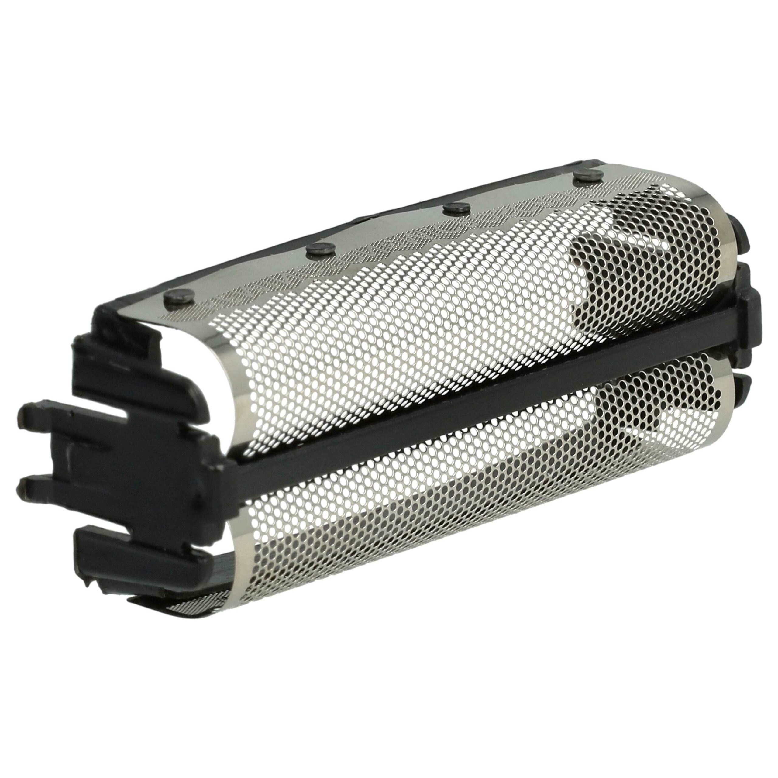 Folha de barbear dupla vhbw com estrutura para Remington DA57, DF5, SP-61, SP-62 - Preto