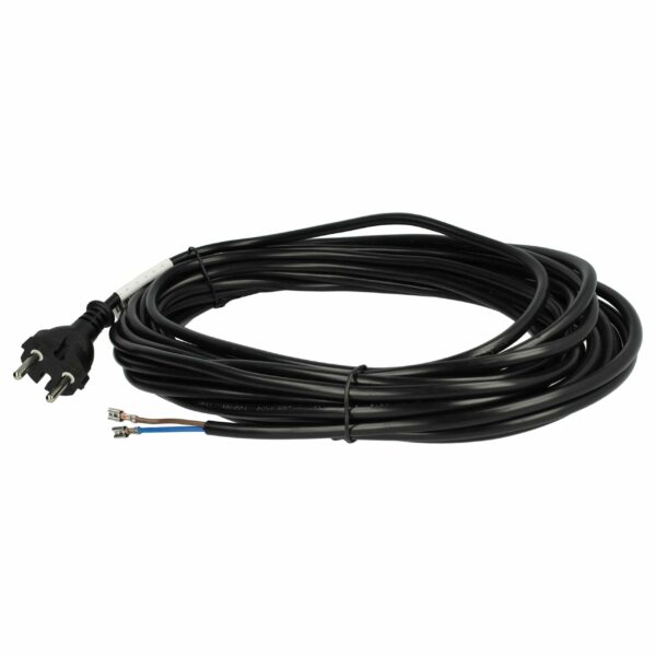 Cabo de Alimentação vhbw para Aspirador Thomas, Sebo 5260DG, 7128SR - 10 m, 1000 W
