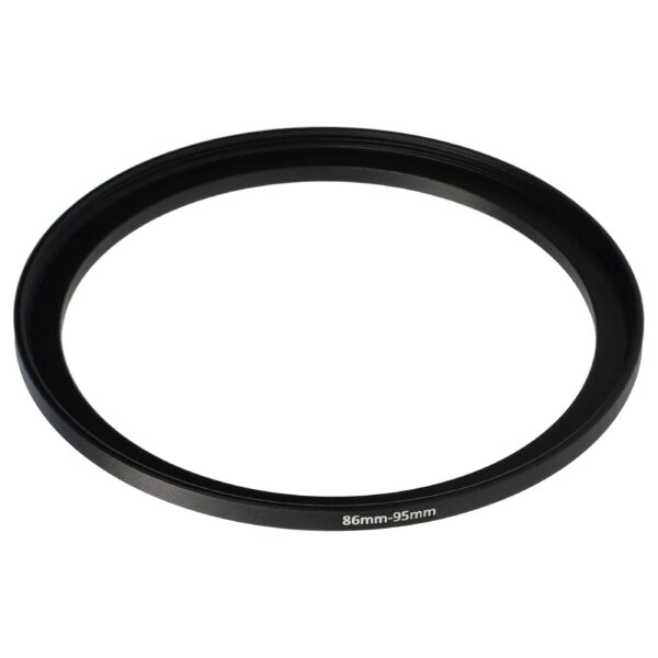 Anel Adaptador Step-Up 86 mm para 95 mm para Objetivas de Câmara - Filtro Adapter
