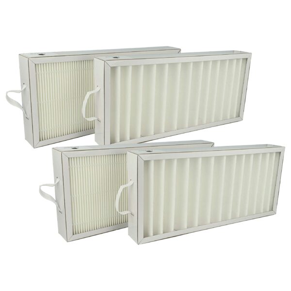Conjunto de 4 Filtros Substitutos Pluggit APFG4F7-300 para Ventilação vhbw