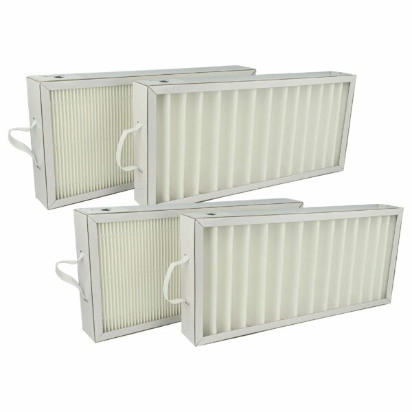 Conjunto de 4 Filtros Substitutos Pluggit APFG4F7-300 para Ventilação vhbw