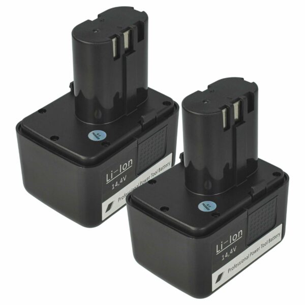 2x Bateria vhbw 2000 mAh 14.4V Li-Ion para Gesipa 7251045, 7251049 Pistola de Rebites