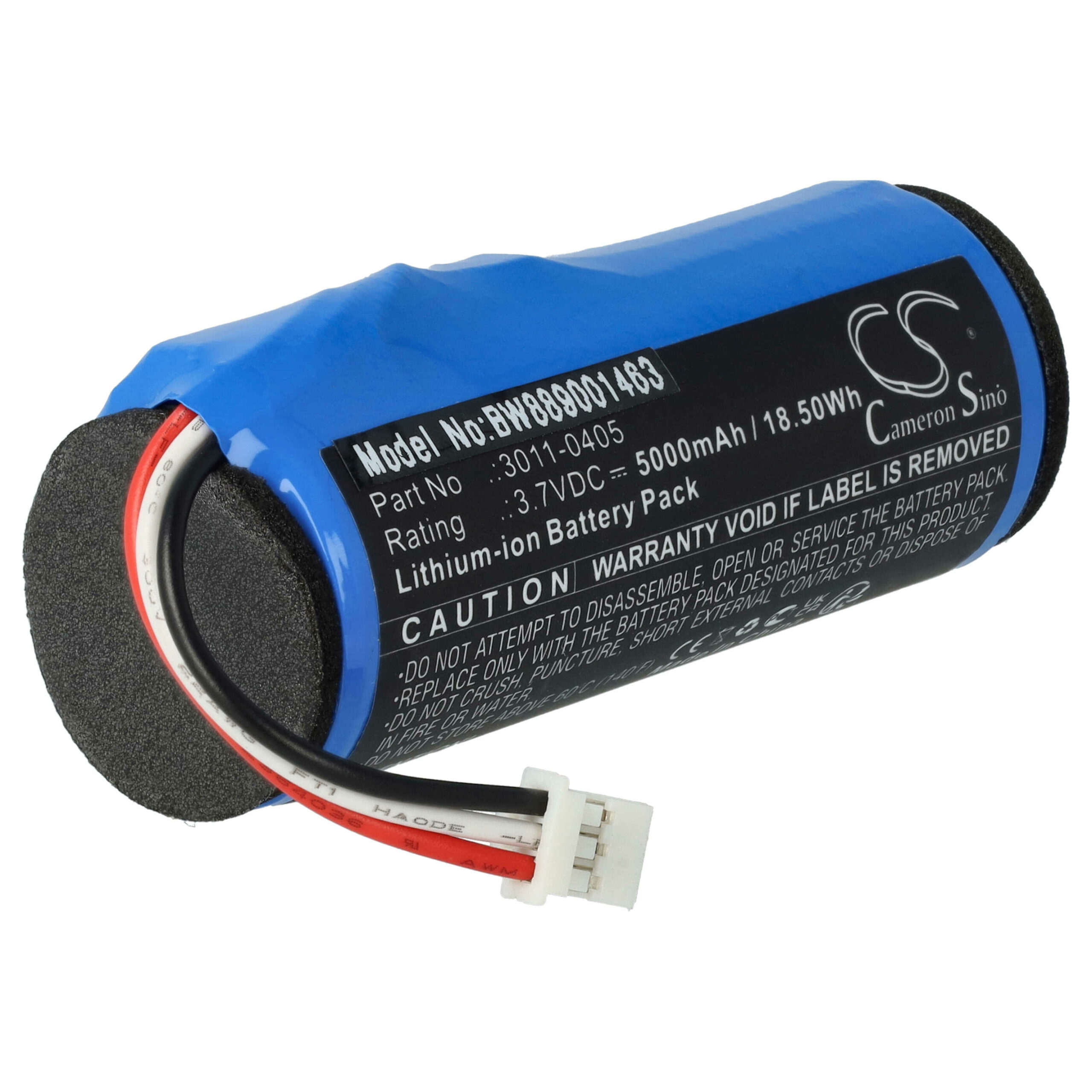 Bateria vhbw para Detector de Metais Minelab Equinox 600, 800 - 5000 mAh 3.7 V Li-Ion - Image 3
