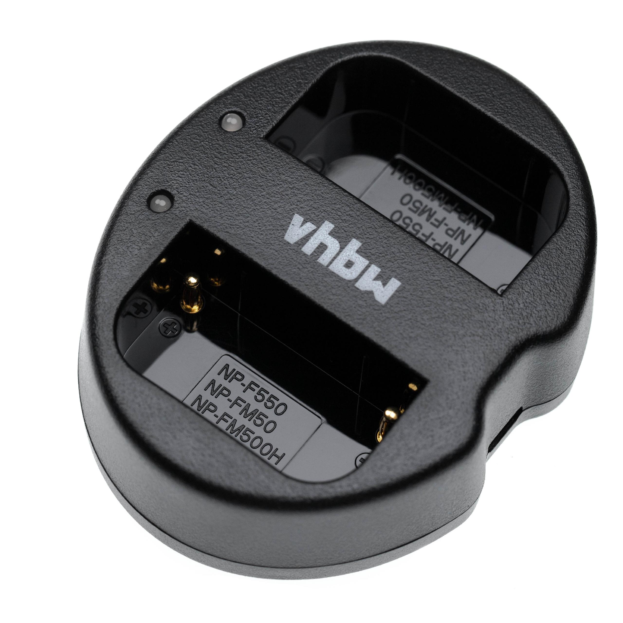 Carregador Micro-USB com Cabo para Câmaras Digitais Grundig, Panasonic, Nikon, Blaupunkt - vhbw - Image 3