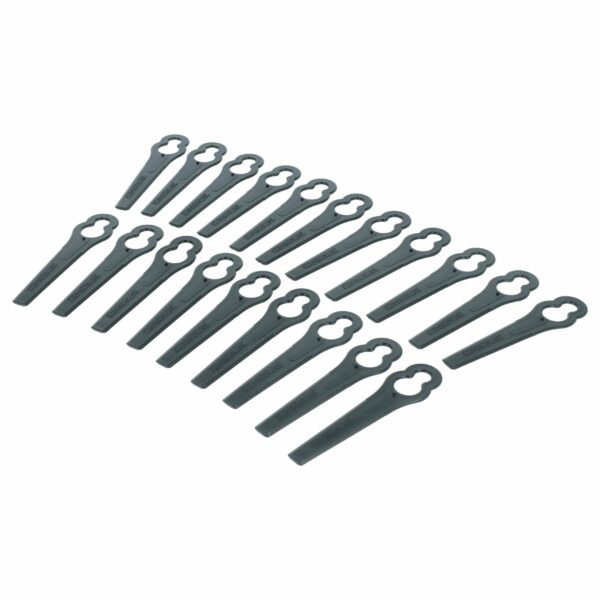20x Lâminas de Substituição vhbw para Aparadores e Tesouras de Jardim (Compatível ALM BQ026 e outros)