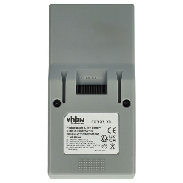 Bateria de substituição vhbw para Genius 2000mAh, 25.2V, Li-Ion (compatível com Genius 28028, A28030)