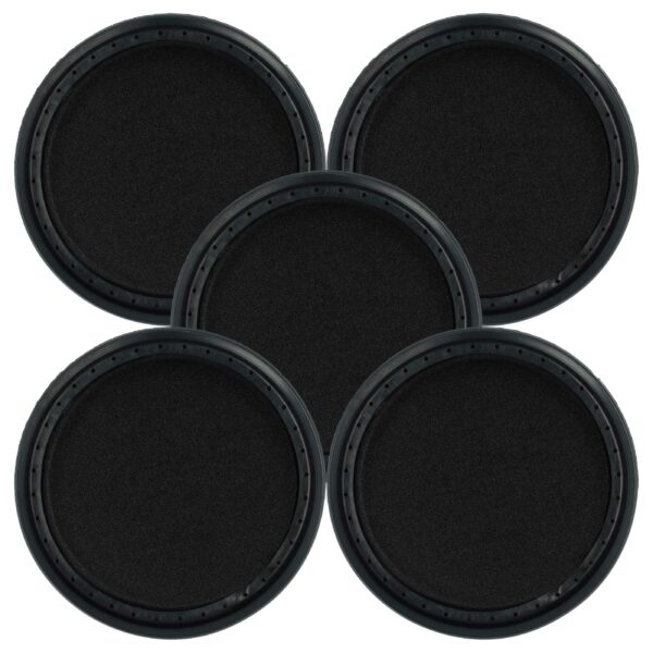 5x Filtro de Motor para Aspirador Arnica BF 84, 10,9 x 10,9 cm - vhbw