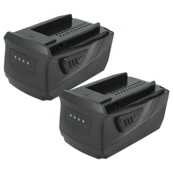 2x Bateria vhbw 21.6V 6000 mAh Li-Ion para Hilti (2018498, 2136393, 2136395, 2183185)