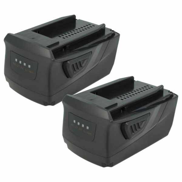 2x Bateria vhbw 21.6V 6000 mAh Li-Ion para Hilti (2018498, 2136393, 2136395, 2183185)