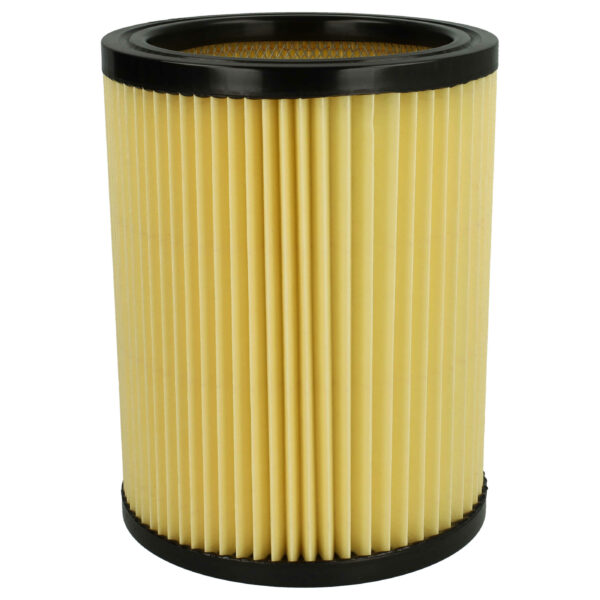 Filtro de Cartucho vhbw para Aspirador Hikoki Hitachi 710060 - Preto/Amarelo