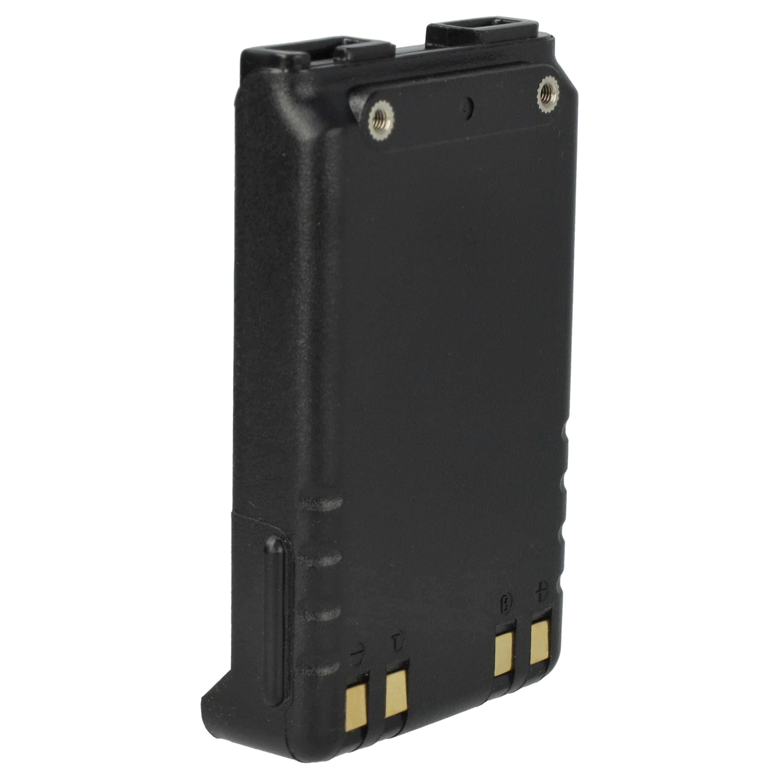 Bateria vhbw 2x para Rádio Icom BP-227, BP-220, BJ-193, BJ-265 - 1800 mAh 7.4V Li-Ion com Clip de Cintura - Image 2