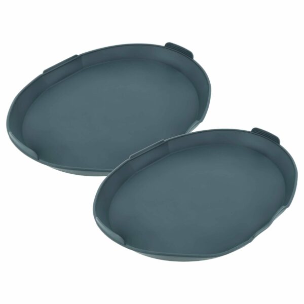 2x Travessa de Silicone para Base Varoma Thermomix TM31, TM5, TM6, TM Friend - vhbw
