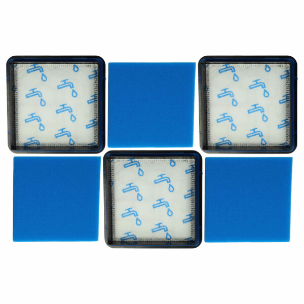 Conjunto de 3 Filtros para Aspirador Philips - Substituição 432200494471