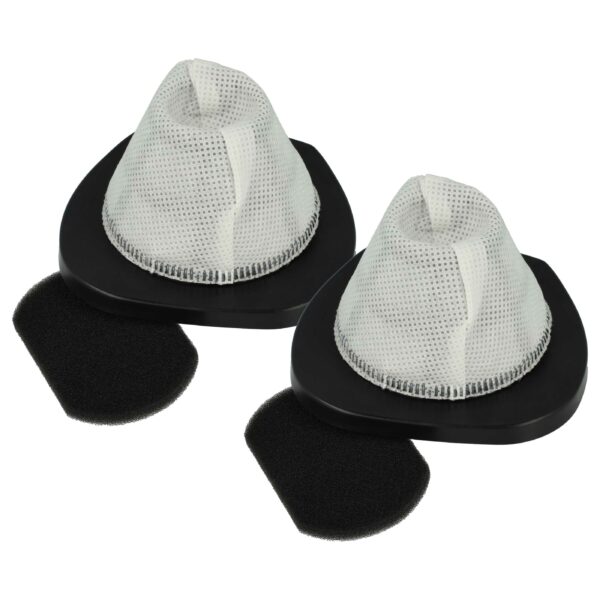 vhbw 2x Filtro substitui Bissell 1611501, 1611500 para Aspirador
