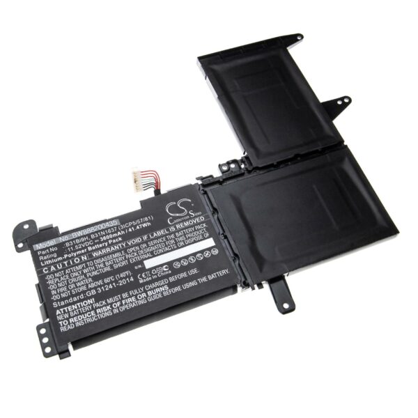 Bateria vhbw para Asus 0B200-02590000, 0B200-02590100 - 3600 mAh 11.52 V Li-polymer