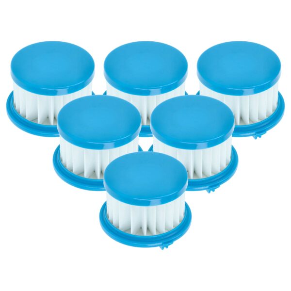 Pack 6x Filtros de Substituição vhbw Ryobi A32f02 - Classe H11 HEPA