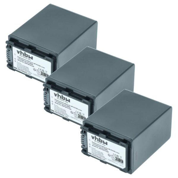 Bateria vhbw para Câmaras Sony - 3300 mAh 7.4 V Li-Ion (NP-FH50, NP-FH100, NP-FH70, NP-FH40)