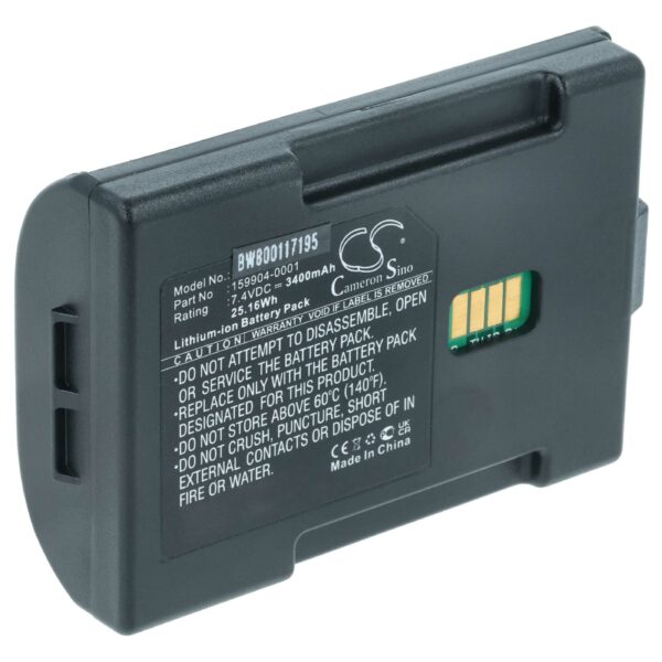 Bateria vhbw para Lxe Barcode Scanner (3400 mAh, 7.4 V)