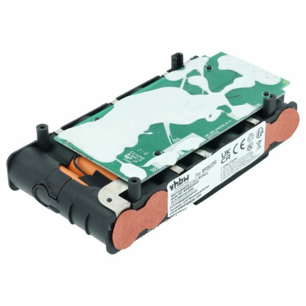 Bateria vhbw para Grundig, Beko, Midea - 2500mAh, 25.2V, Li-Ion (compatível BP25220G, BP2522A)