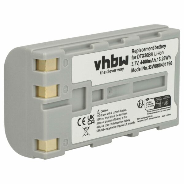 Bateria vhbw compatível Casio HA-G20BAT, HBM-CAS3000L, FJ50L1-G para Hioki Scanner Código de Barras POS - 3000 mAh 7.4 V
