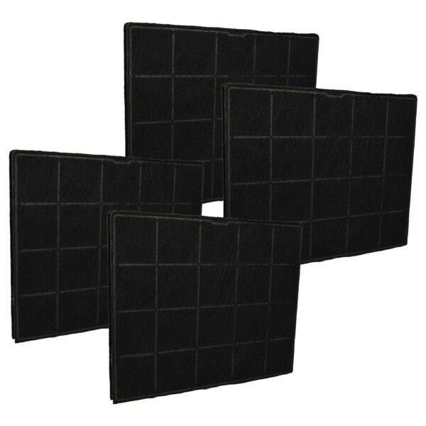 Filtro de Carvão Ativado vhbw para Coifas Zanussi, AEG e Electrolux (Pack 4x)