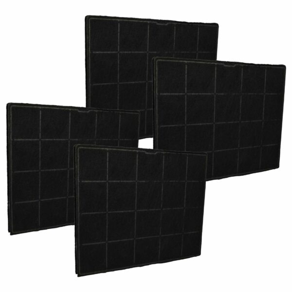 Filtro de Carvão Ativado vhbw para Coifas Zanussi, AEG e Electrolux (Pack 4x)