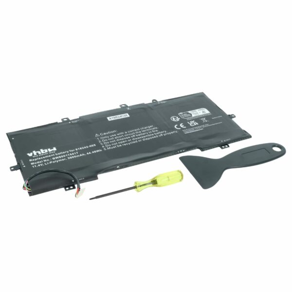Bateria vhbw para HP Notebook - 3900 mAh 11.4 V Li-polímero, Preta