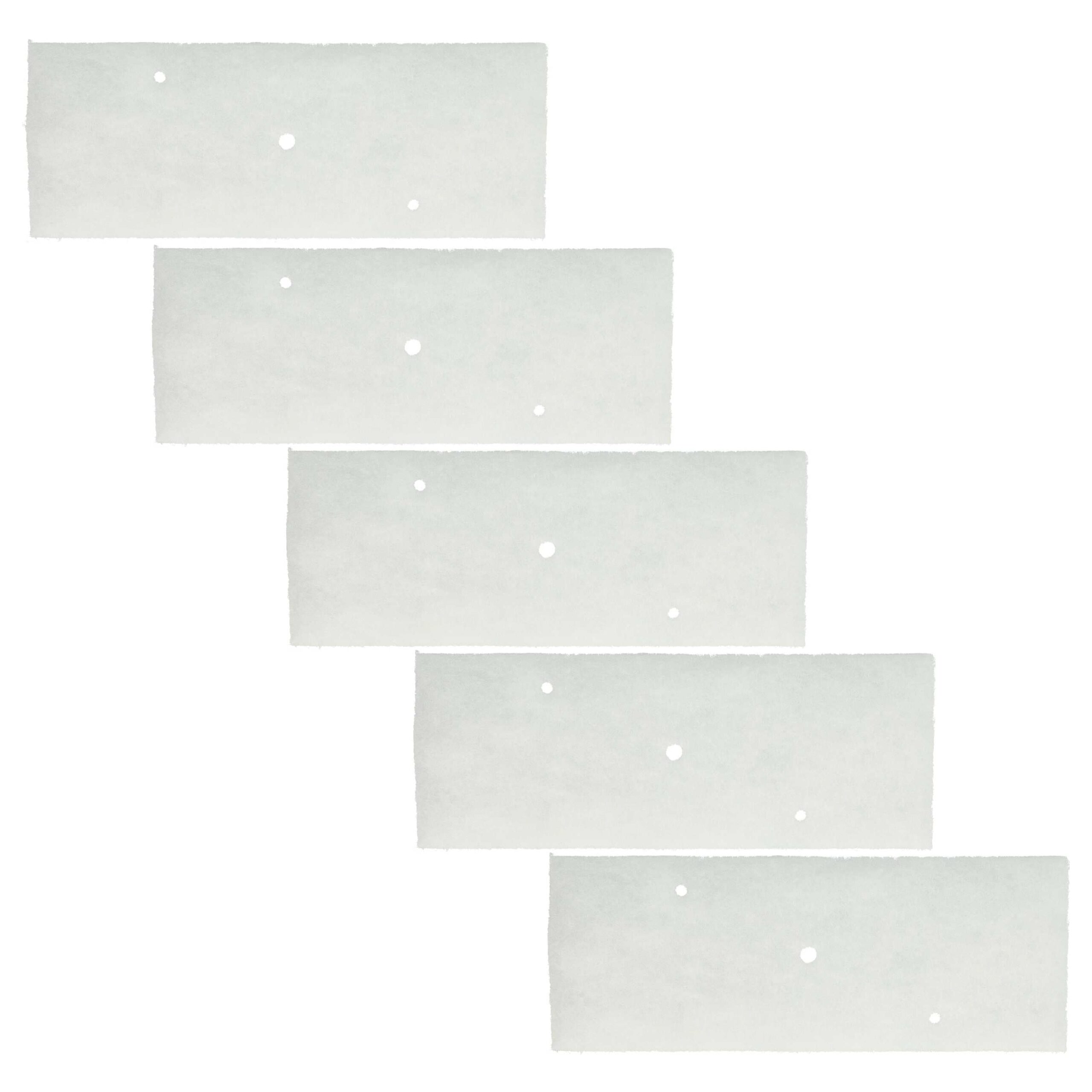 5x Filtro Fino de Substituição vhbw para Secadores de Roupa Panasonic ANH300-4871