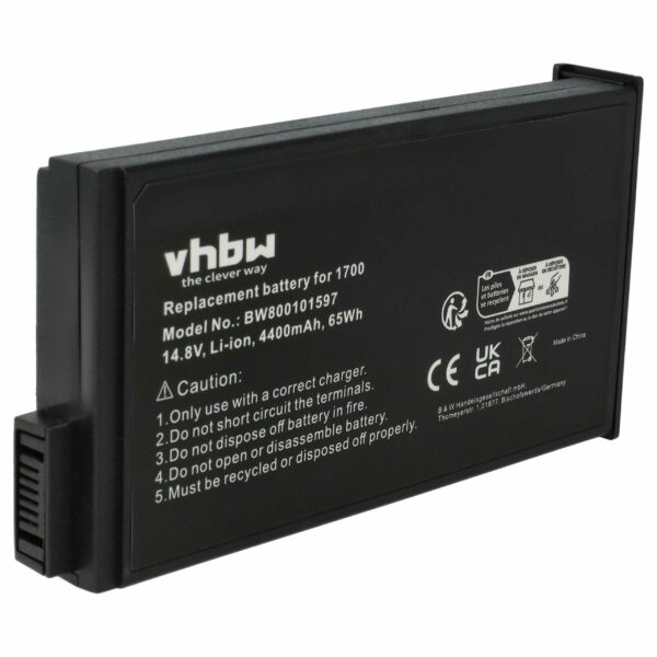 Bateria para Portátil HP Compaq vhbw - 4400 mAh 14.4V Li-Ion