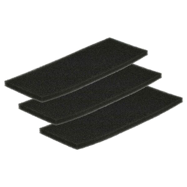 3x Elementos Filtrantes vhbw para Robô Aspirador Rowenta RS-2230002317