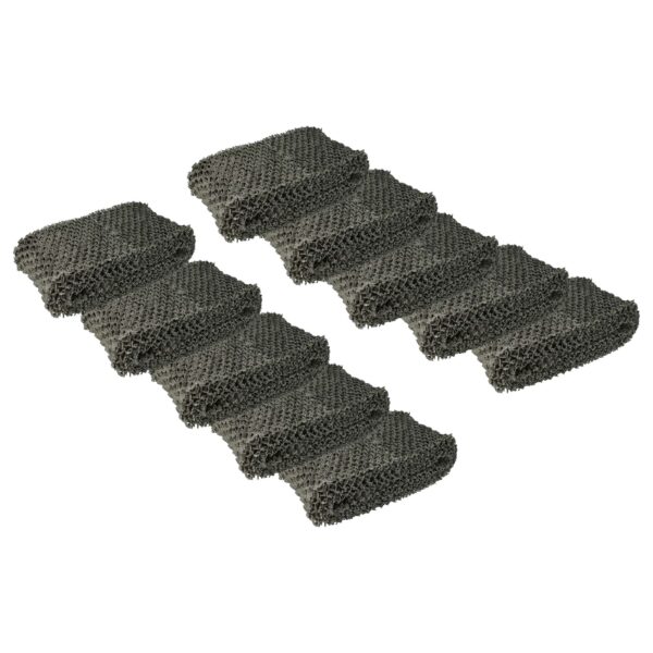 10x Filtro vhbw para Humidificador Philips HU4801, HU4803, HU4813 - Fibras Naturais