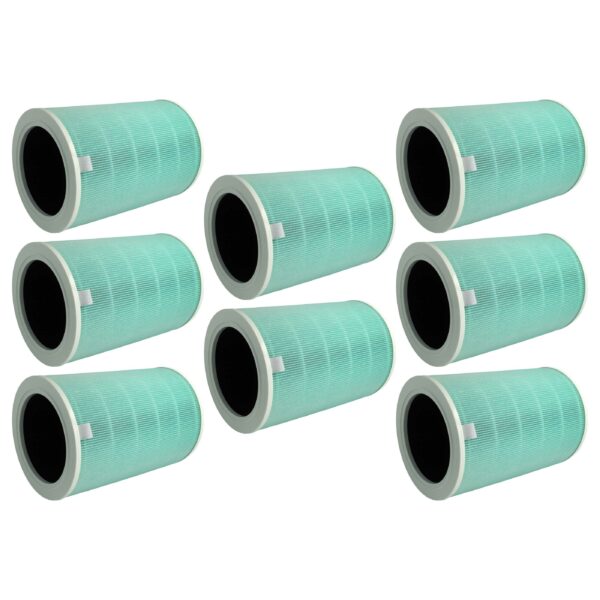 Conjunto de 8 Filtros HEPA com Carvão Ativado para Humidificadores Xiaomi M6R-FLP