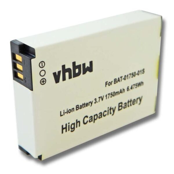 Bateria para Telemóvel vhbw compatível com Socket Mobile XP3.20-0001100, BAT-01750-01 S, XP-0001100 - 1750 mAh 3.7 V Li-Ion