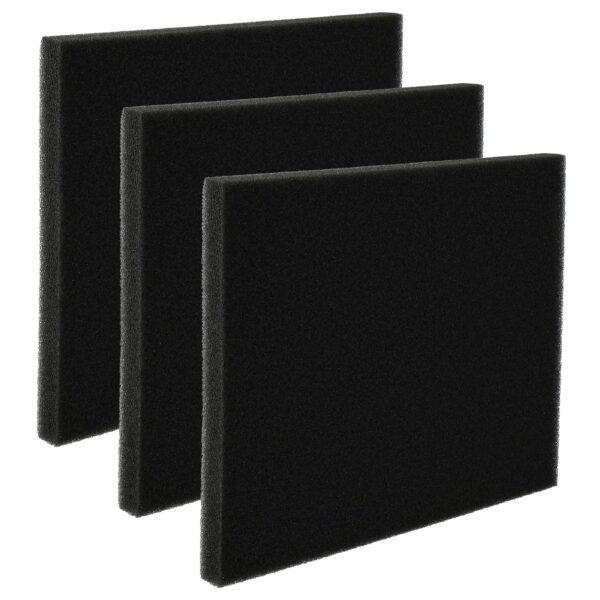 3x Filtro Espuma de Substituição vhbw para Aspirador Philips 432200039691, CP0789