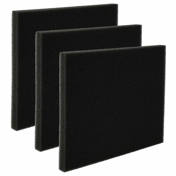 3x Filtro Espuma de Substituição vhbw para Aspirador Philips 432200039691, CP0789